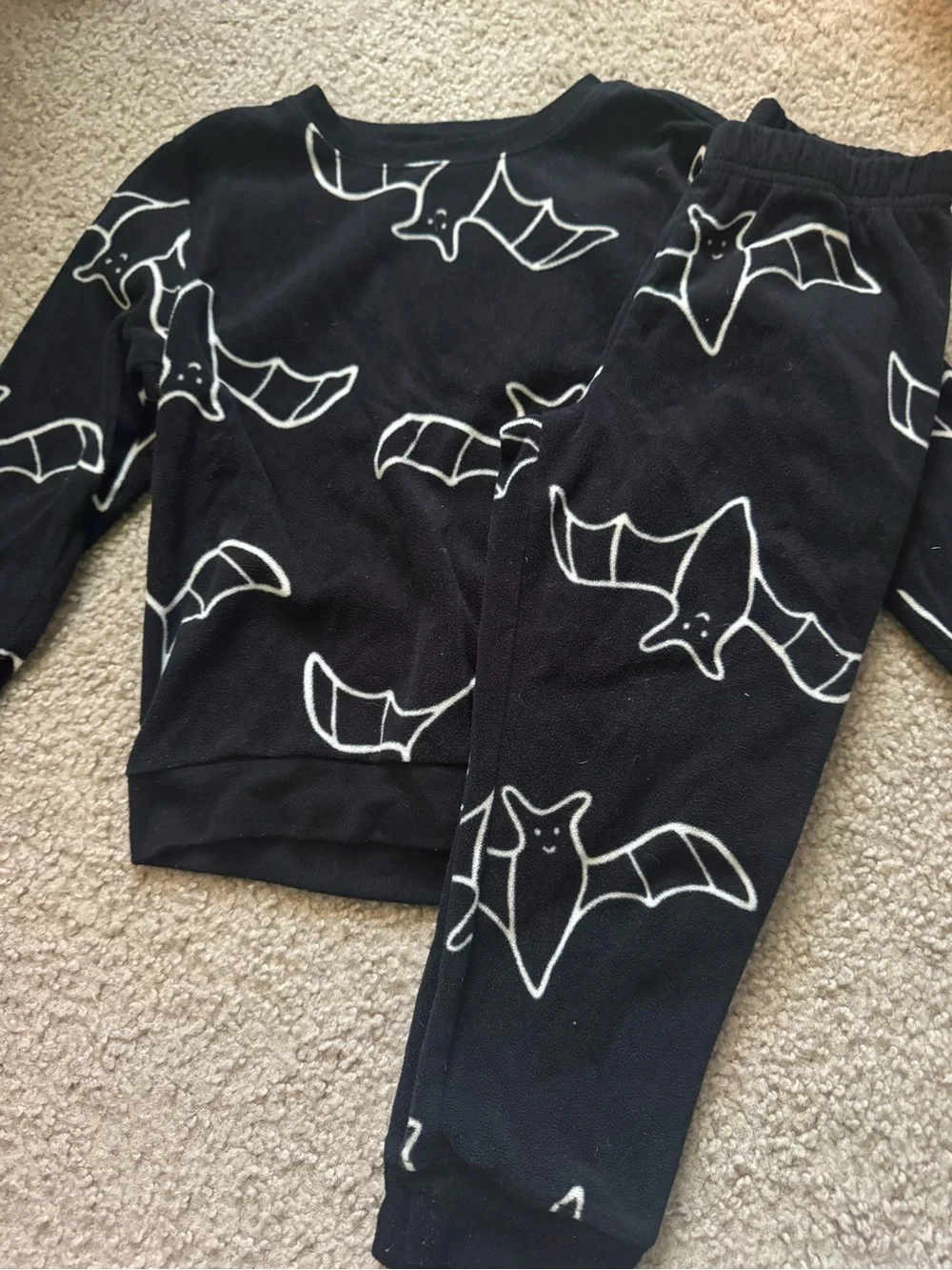 Carter's Kids Halloween Pajama Set - Orange & Black